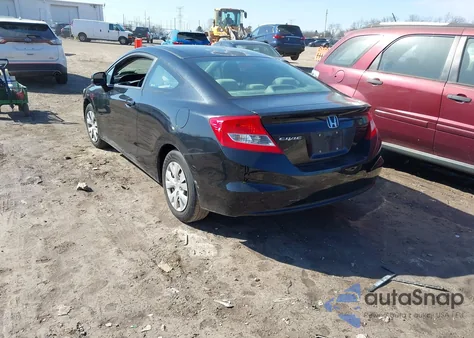 2012 Honda Civic Lx из США, поврежденный, VIN 2HGFG3B59CH509408